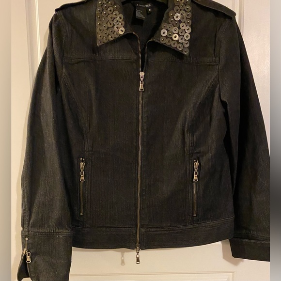 Spanner size 10 woman’s jean jacket - Picture 1 of 7